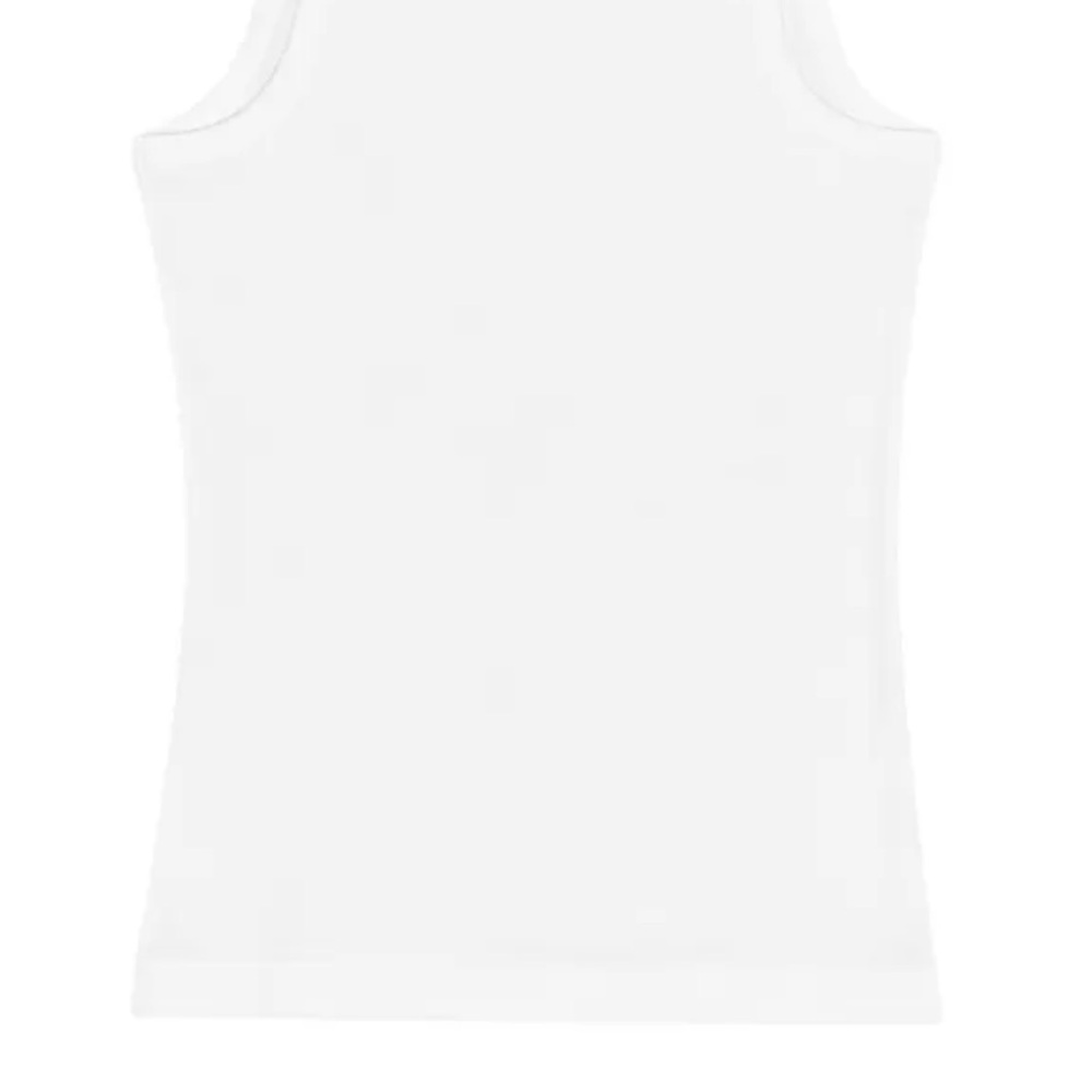 Ganni Crisp White Tank Top